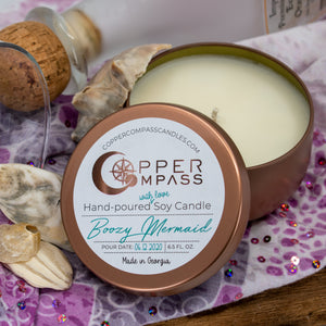 Boozy Mermaid Soy Candle